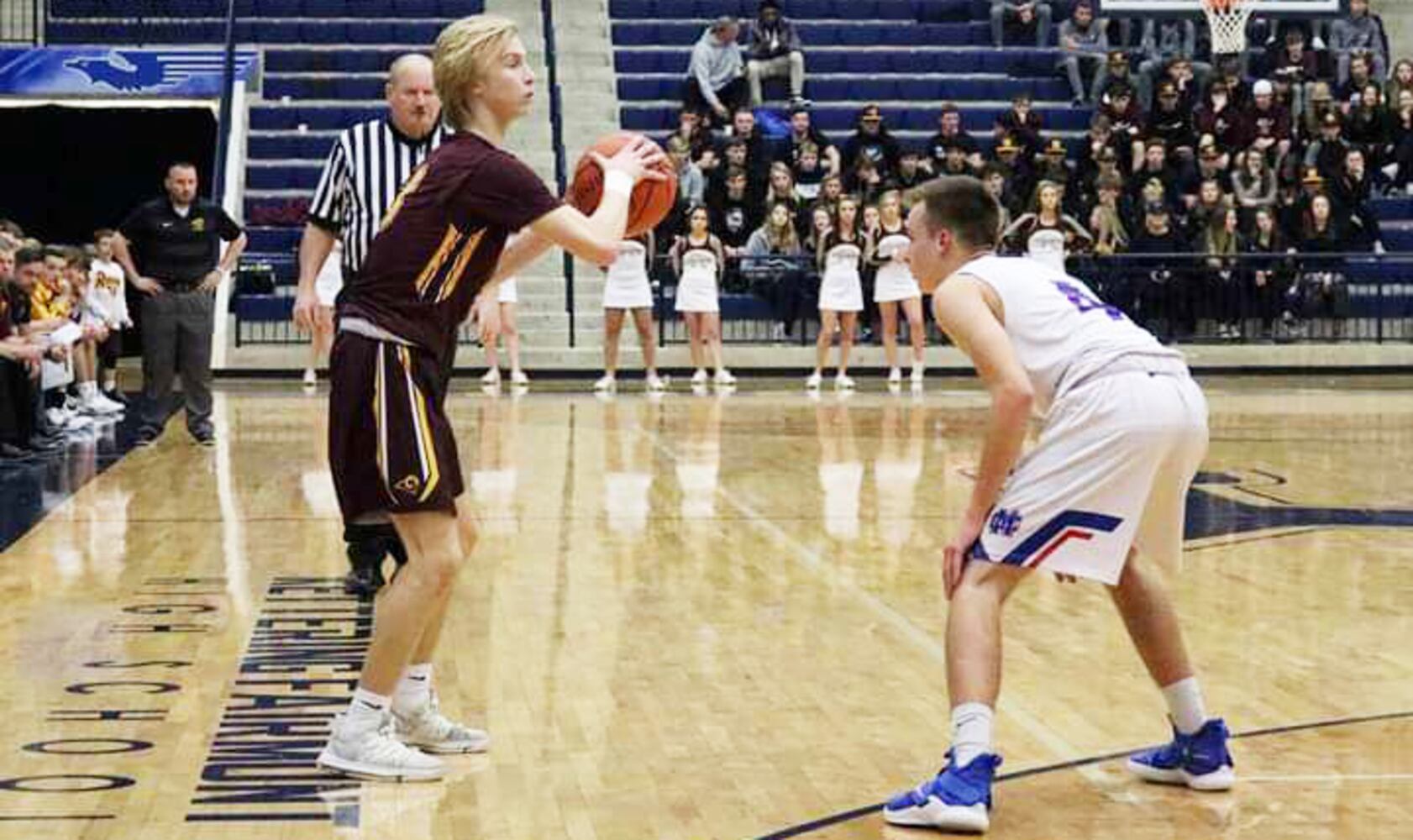 Ross Vs. Clinton-Massie High School Basketball