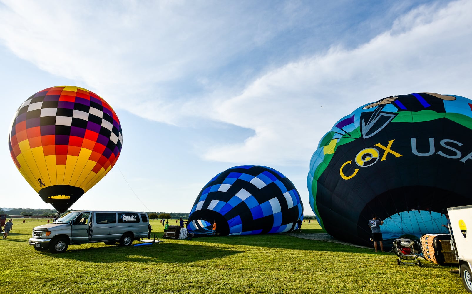 Balloons take to the air for Ohio Challenge hot air balloon festival