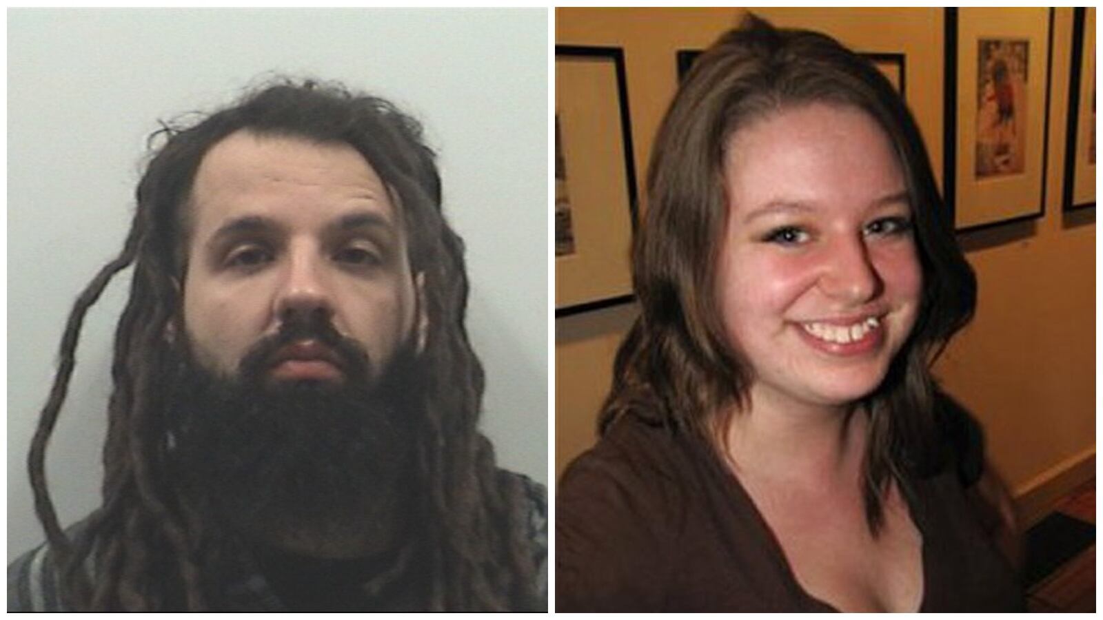 Michael Strouse (left) and Katelyn Markham