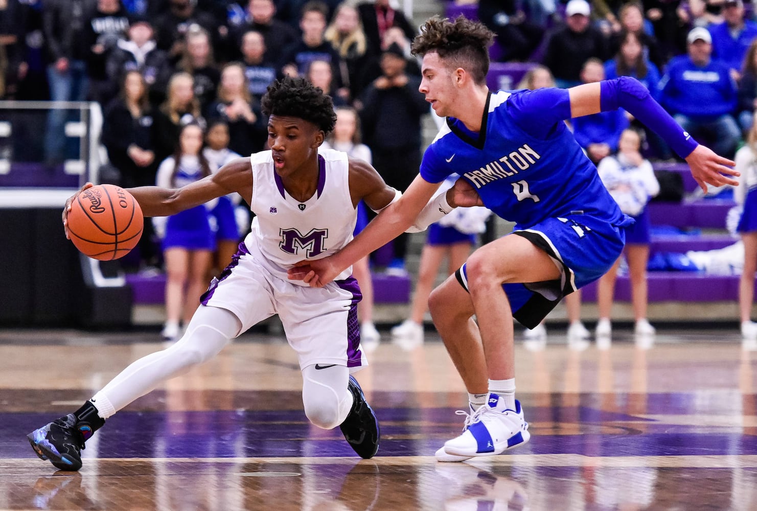 Middletown vs Hamilton basketball