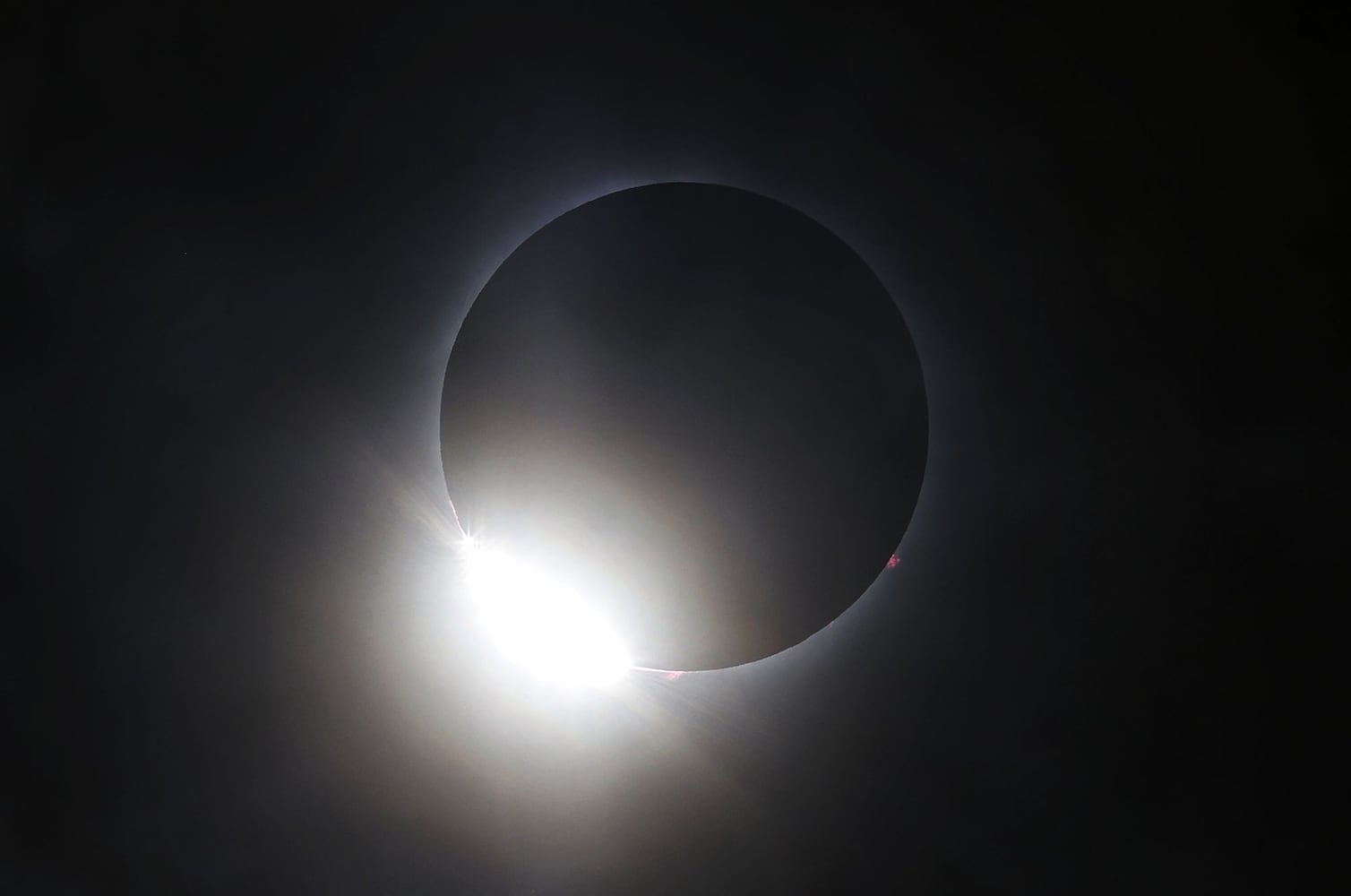 Total solar eclipse, taken from Butler County