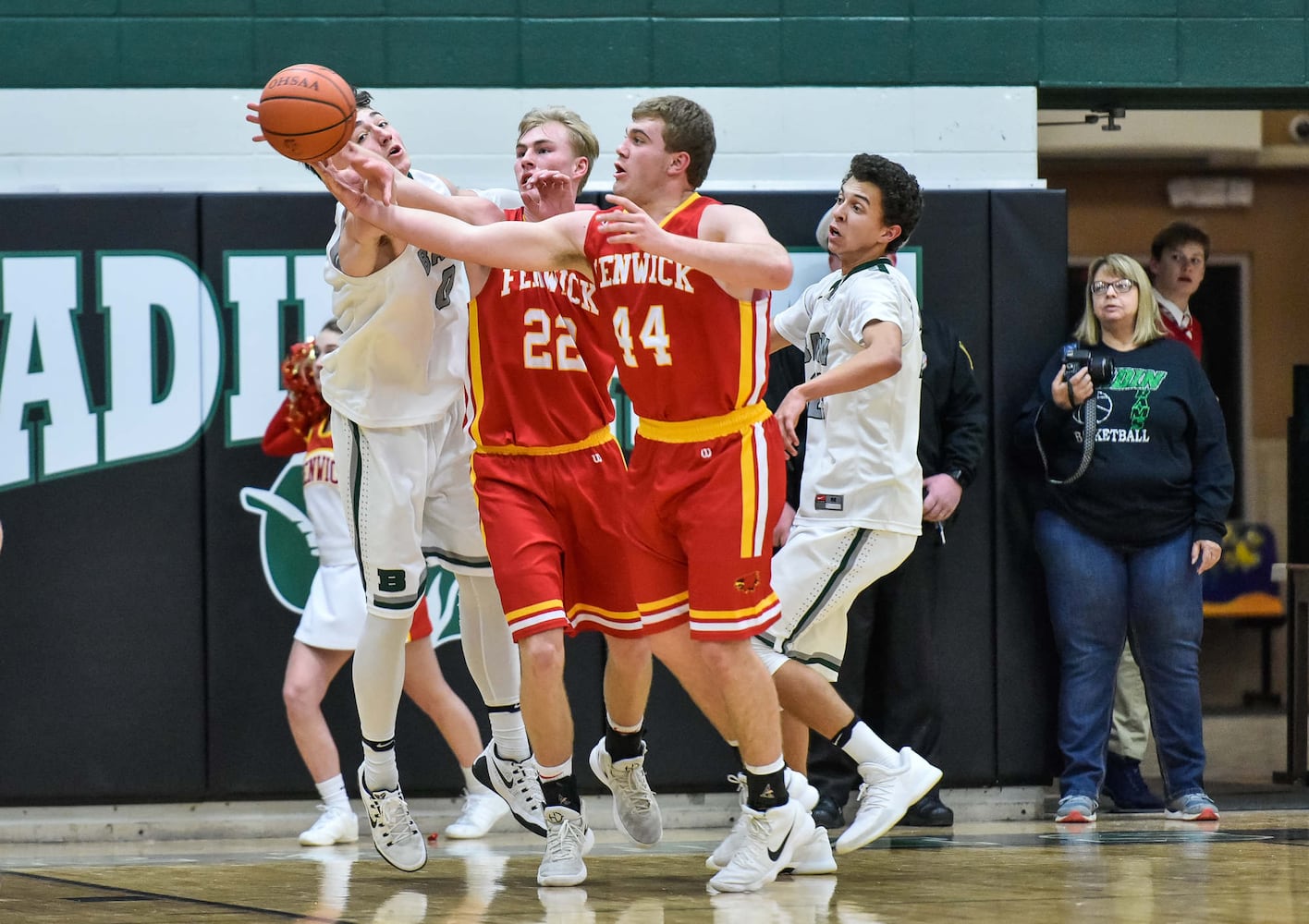 Badin vs Fenwick Basketball