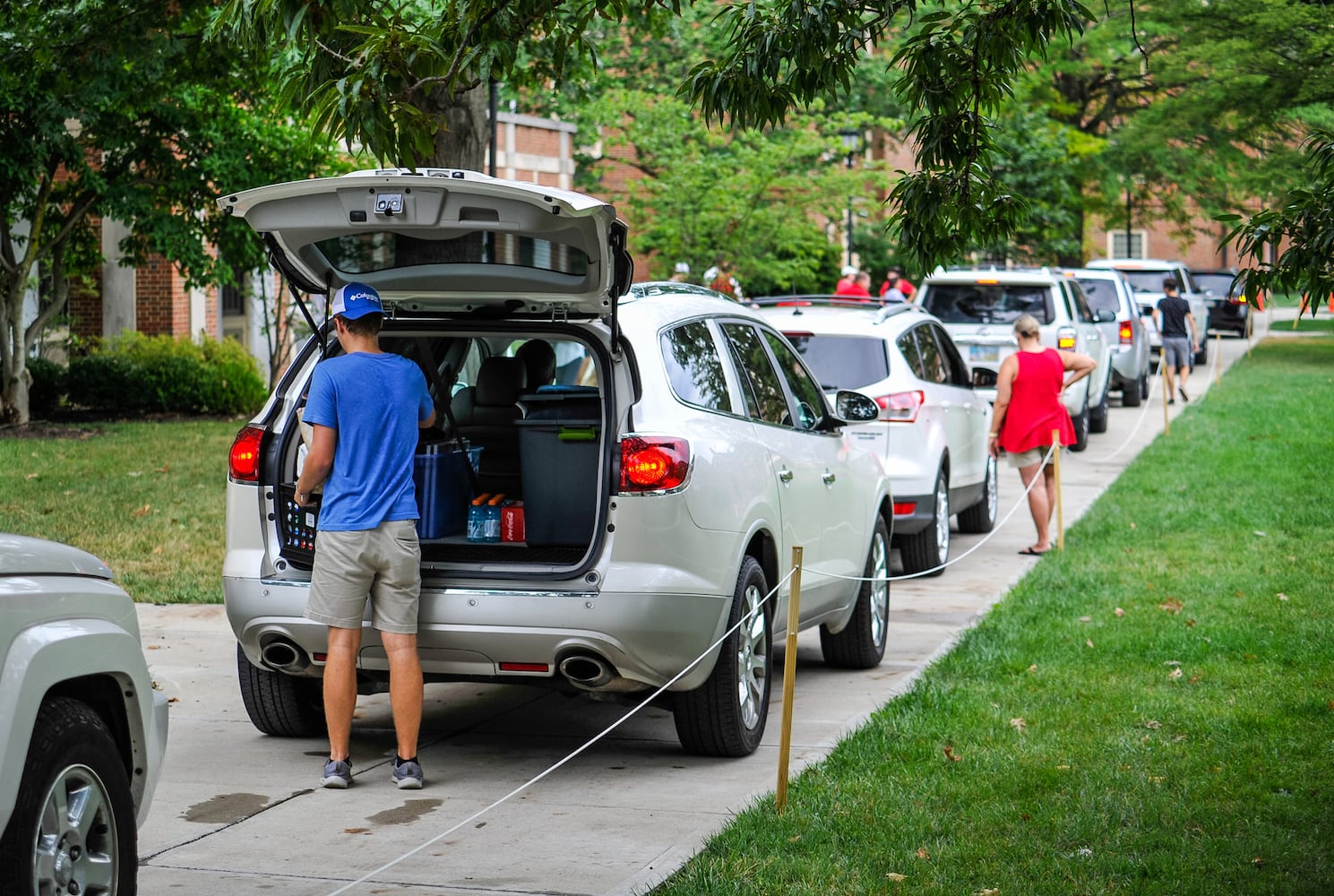 Move-In day at Miami University in Oxford