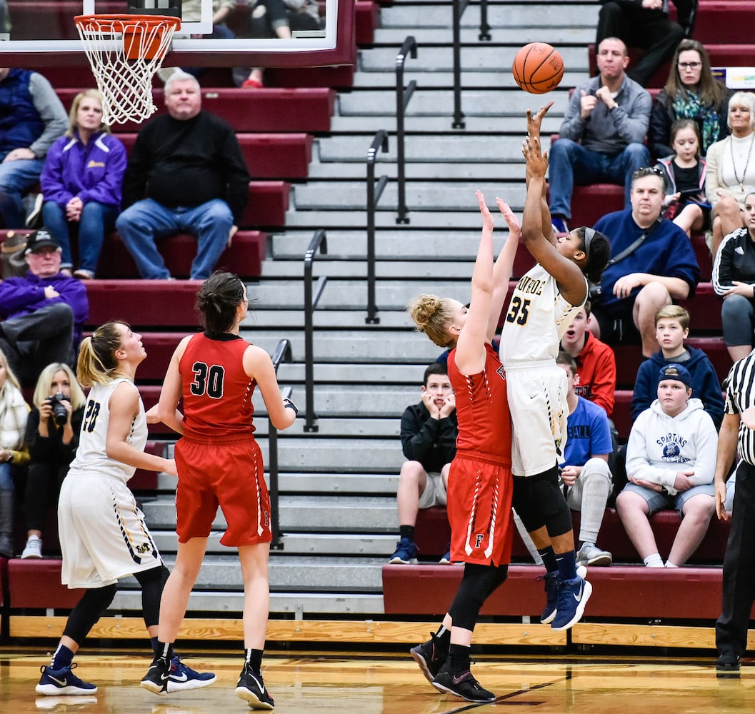 Franklin vs Monroe Girls Basketball