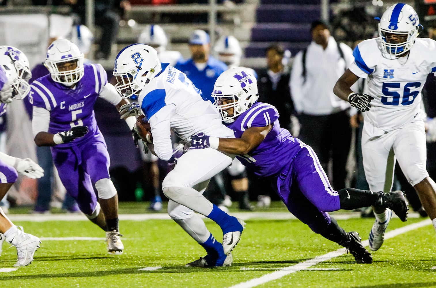 Hamilton Big Blue football beats Middletown Middies Friday, Oct. 19