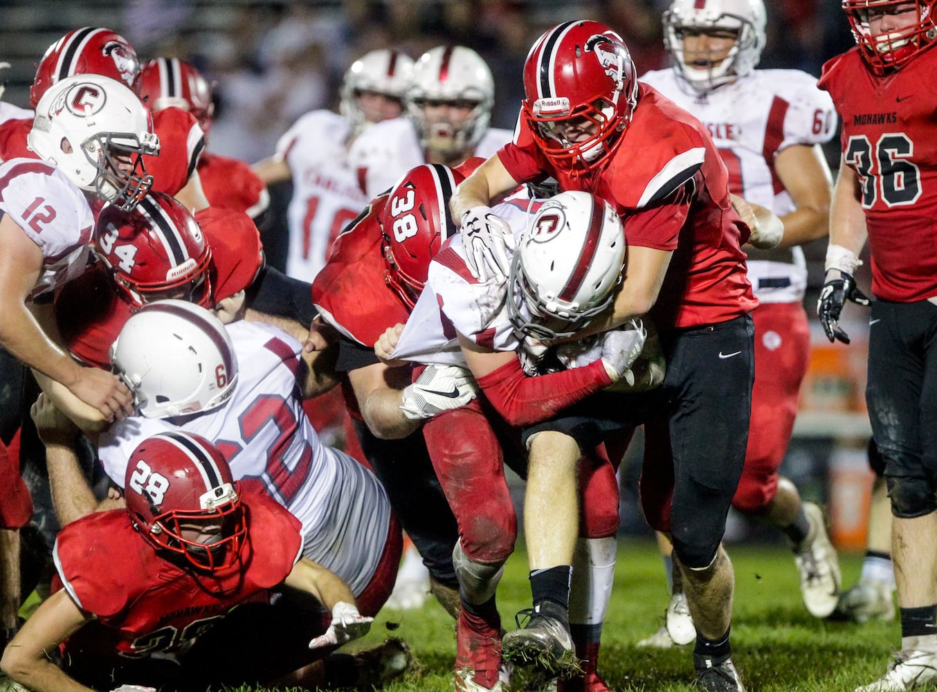 Madison vs Carlisle football