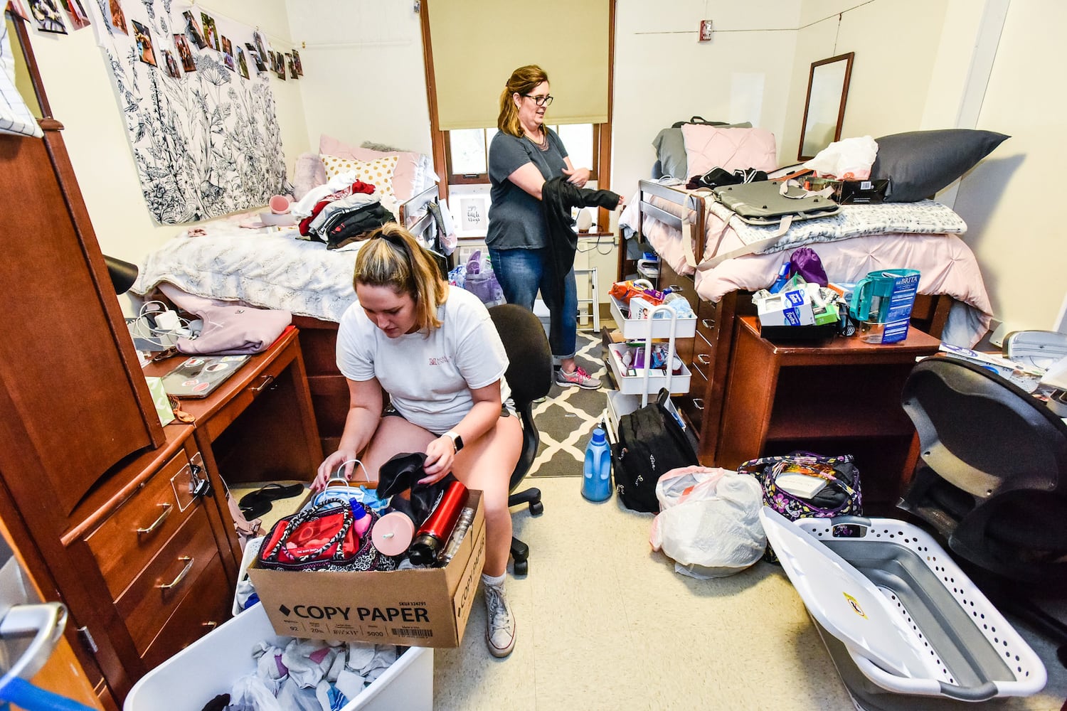 Move-In day at Miami University in Oxford