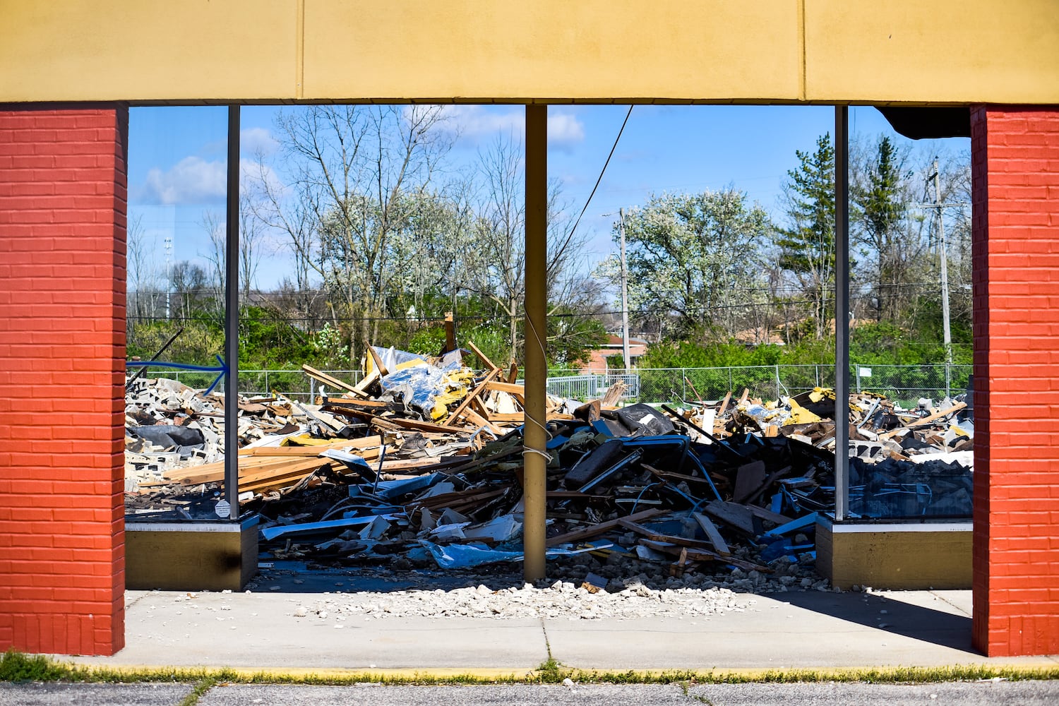 Demolition and construction underway at Hamilton West Shopping Center