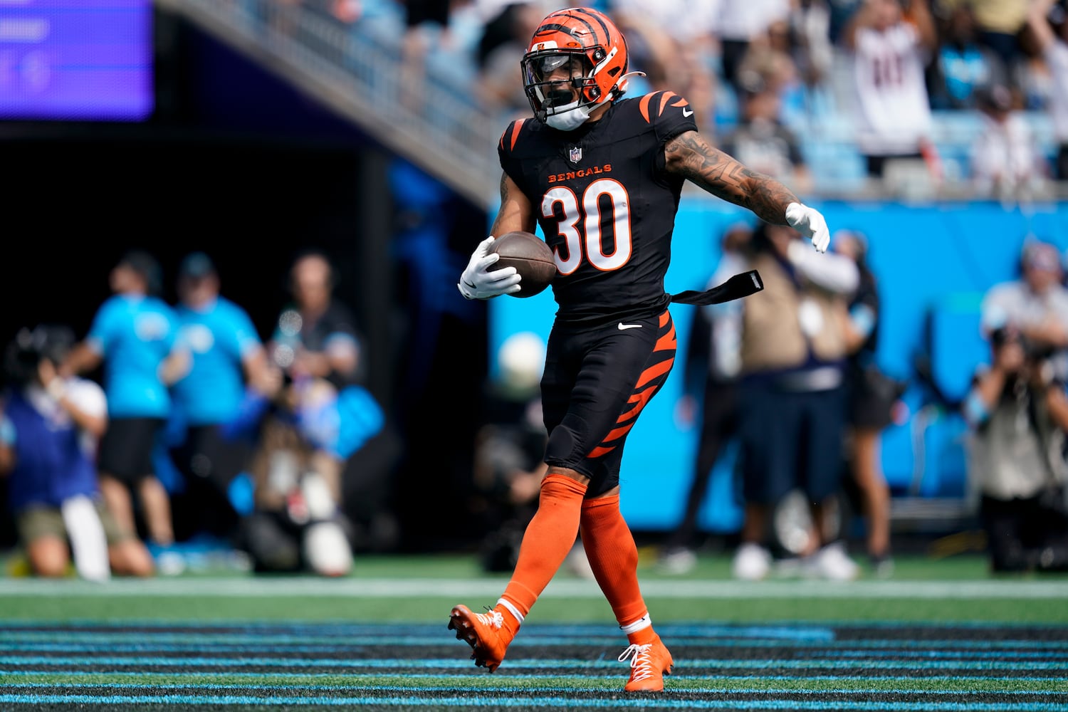 Bengals Panthers Football