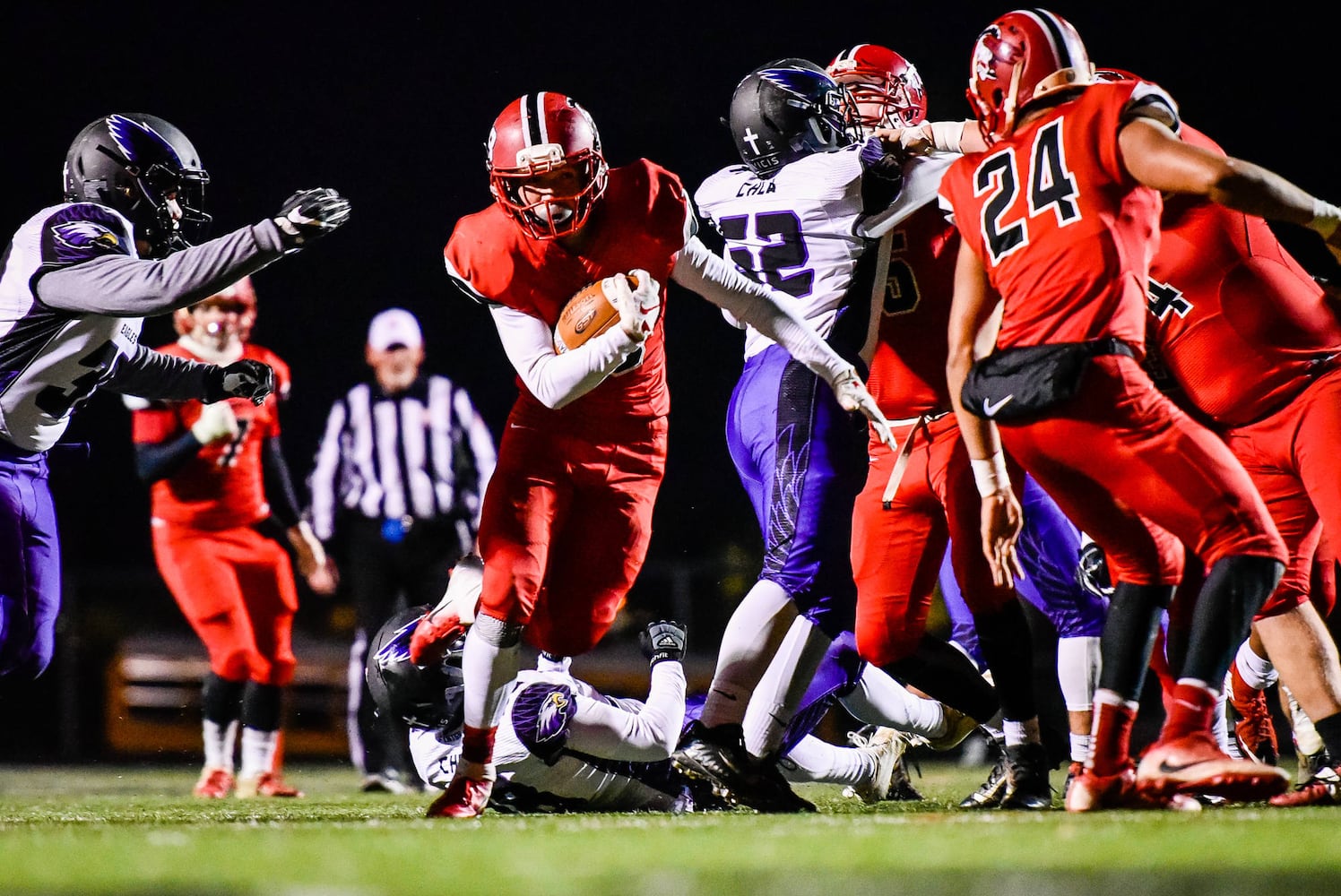 Madison vs CHCA playoff football