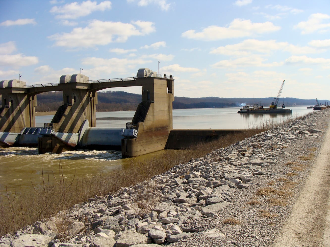 Meldahl hydroelectric power plant tour