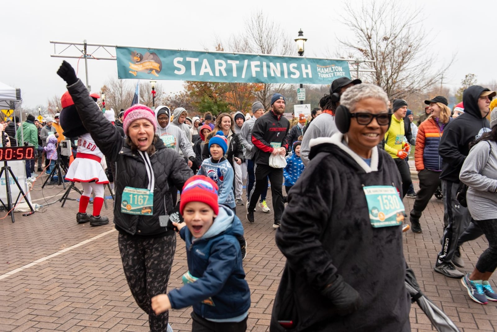 The 10th annual Hamilton Turkey Trot for YoungLives, sponsored by Meyer Brothers & Sons, started out as a neighborhood run and has grown to see thousands of participants raising money for YoungLives, a non-denominational ministry helping pregnant teens and teen moms. PROVIDED PHOTO