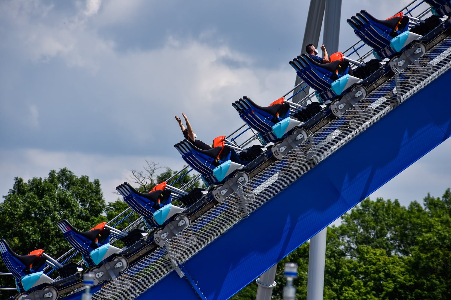 New Orion giga coaster ready to thrill visitors as Kings Island opens