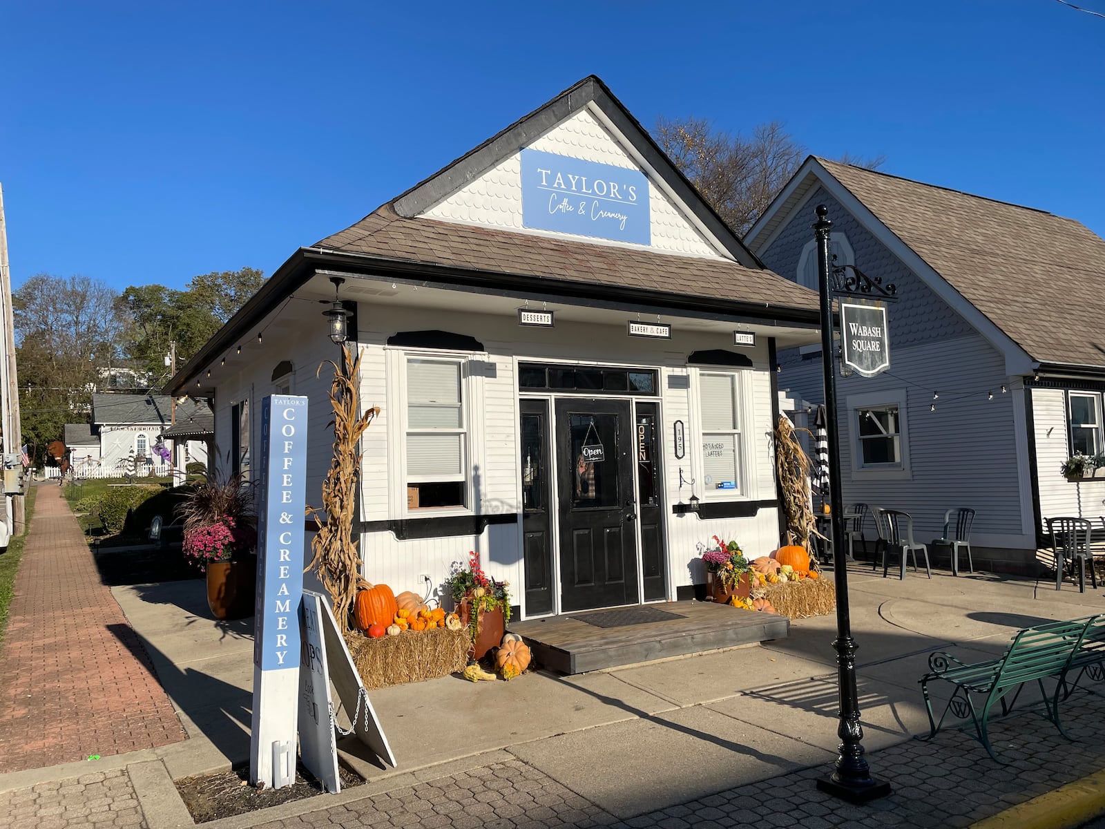 Taylor’s Coffee & Creamery, a one-stop shop for coffee, donuts, basked goods and ice cream, is opening soon at 195 S. Main St. in downtown Waynesville. NATALIE JONES/STAFF