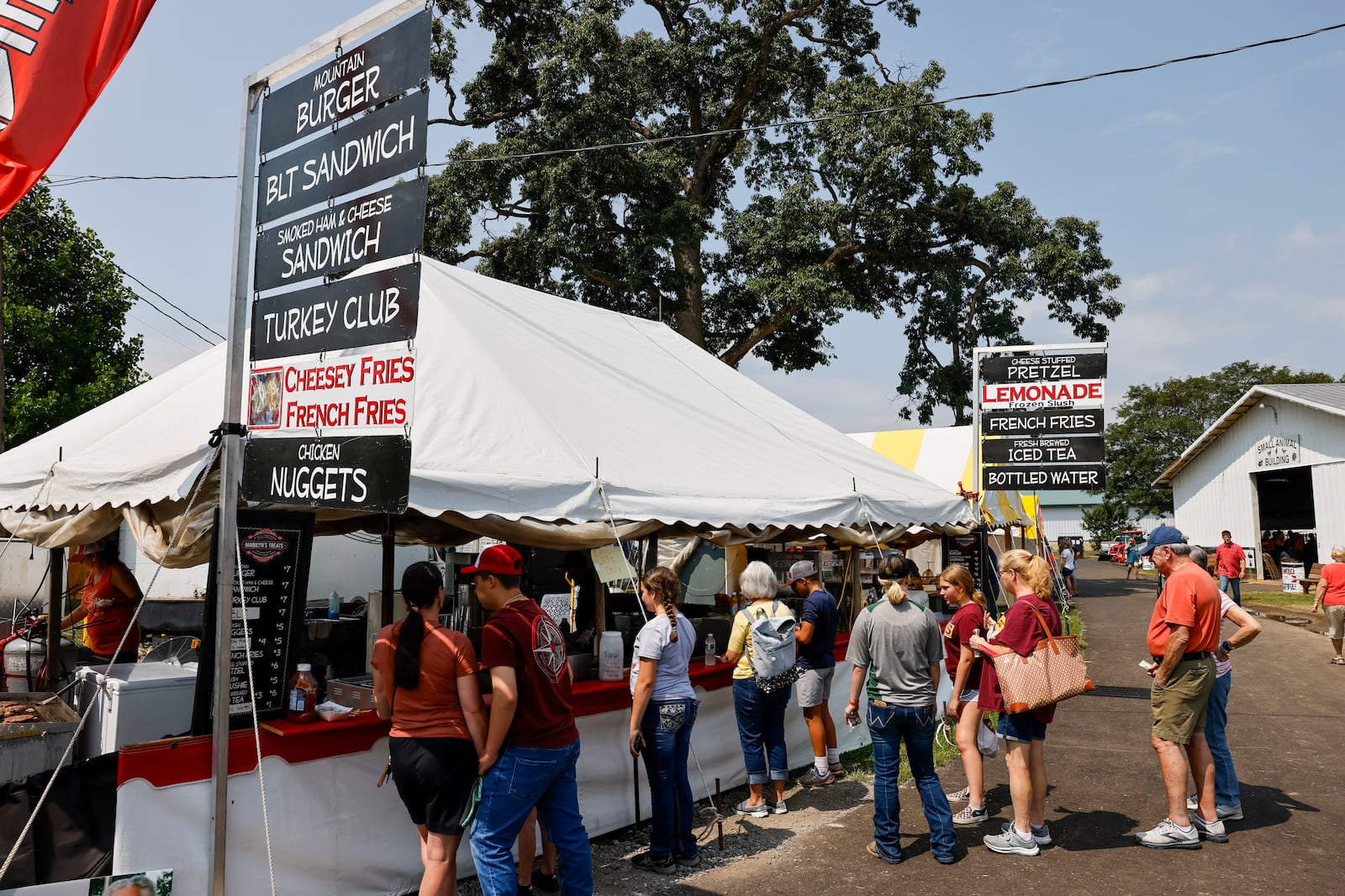 Scenes from the Butler County Fair Monday, July 24, 2023 in Hamilton. NICK GRAHAM/STAFF