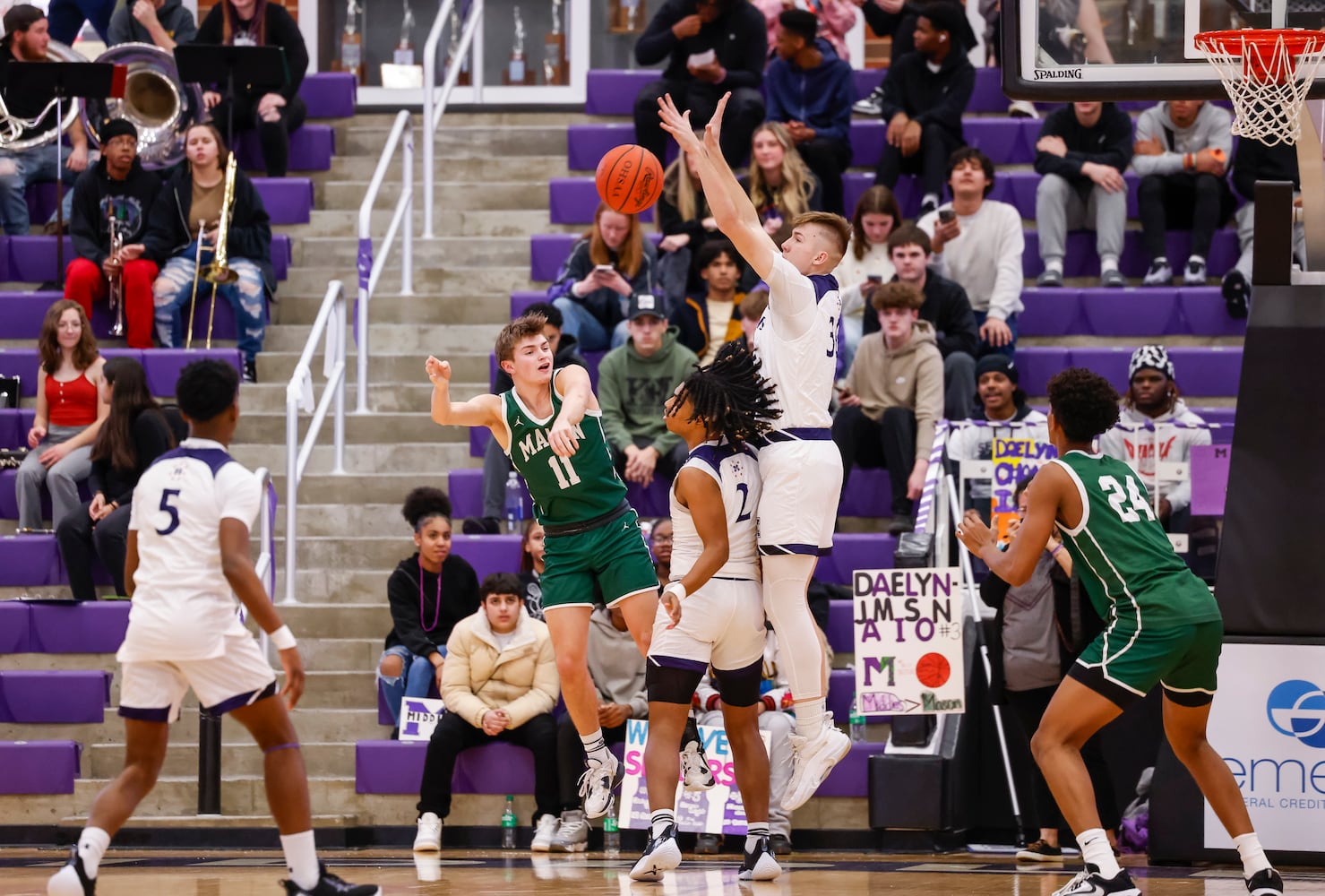 021424 Middletown vs Mason basketball