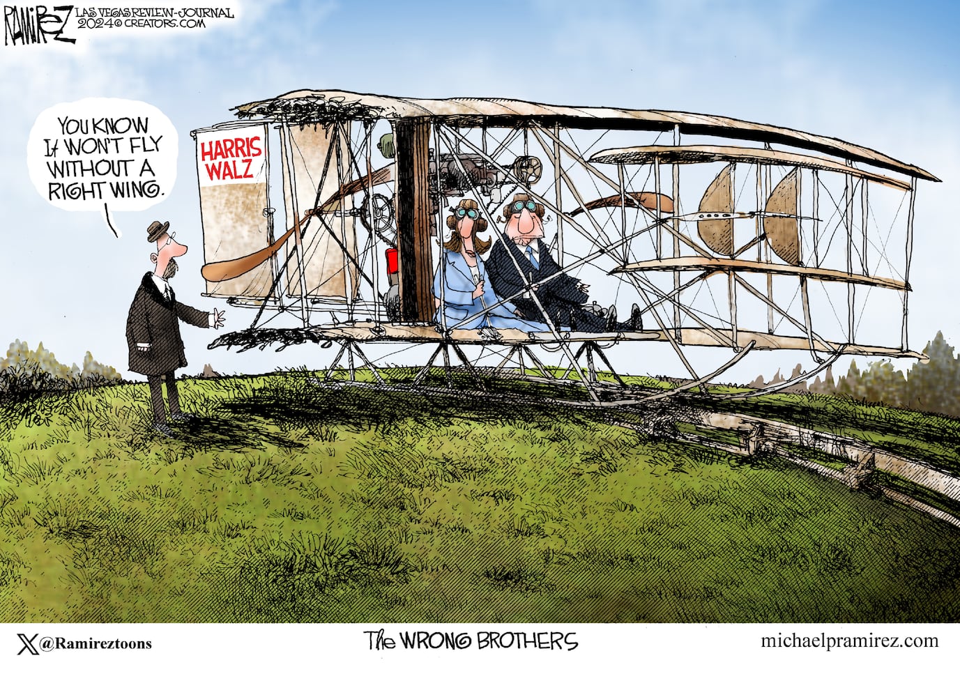 CARTOONS: Michael Ramirez, Nov. 3, 2024