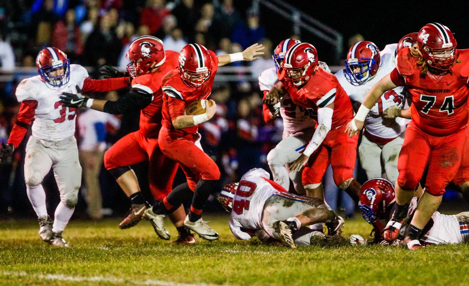 Madison vs Portsmouth playoff football