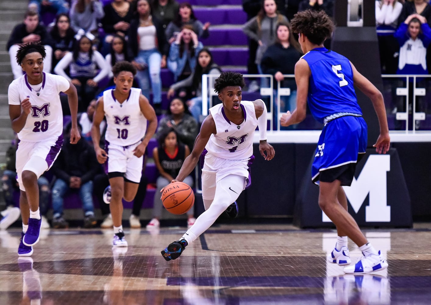 Middletown vs Hamilton basketball