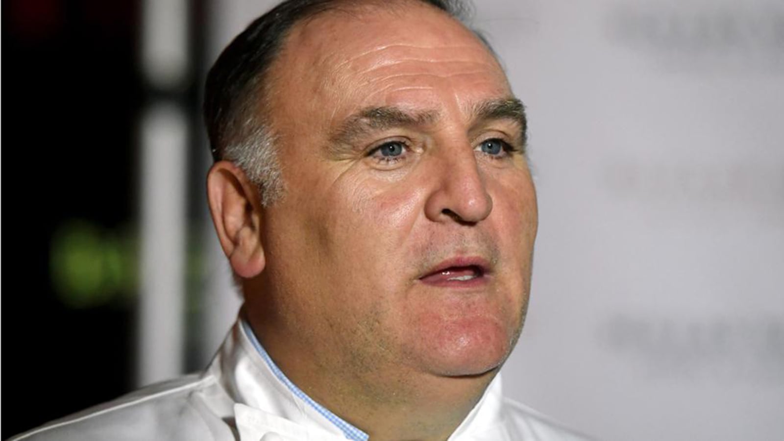 Chef Jose Andres is interviewed at a reception where he was presented with a ceremonial key to the Las Vegas Strip to recognize his contributions to the Las Vegas culinary scene as well as for his philanthropic and humanitarian efforts at his restaurant, Bazaar Meat by Jose Andres, at SLS Las Vegas Hotel on April 26, 2019 in Las Vegas, Nevada. Andres, the founder of the nonprofit organization World Central Kitchen, was nominated for the Nobel Peace Prize by U.S. Rep. John Delaney (D-MD) for his efforts in feeding victims after natural disasters including wildfires, floods and in particular, in the aftermath of Hurricane Maria in Puerto Rico.