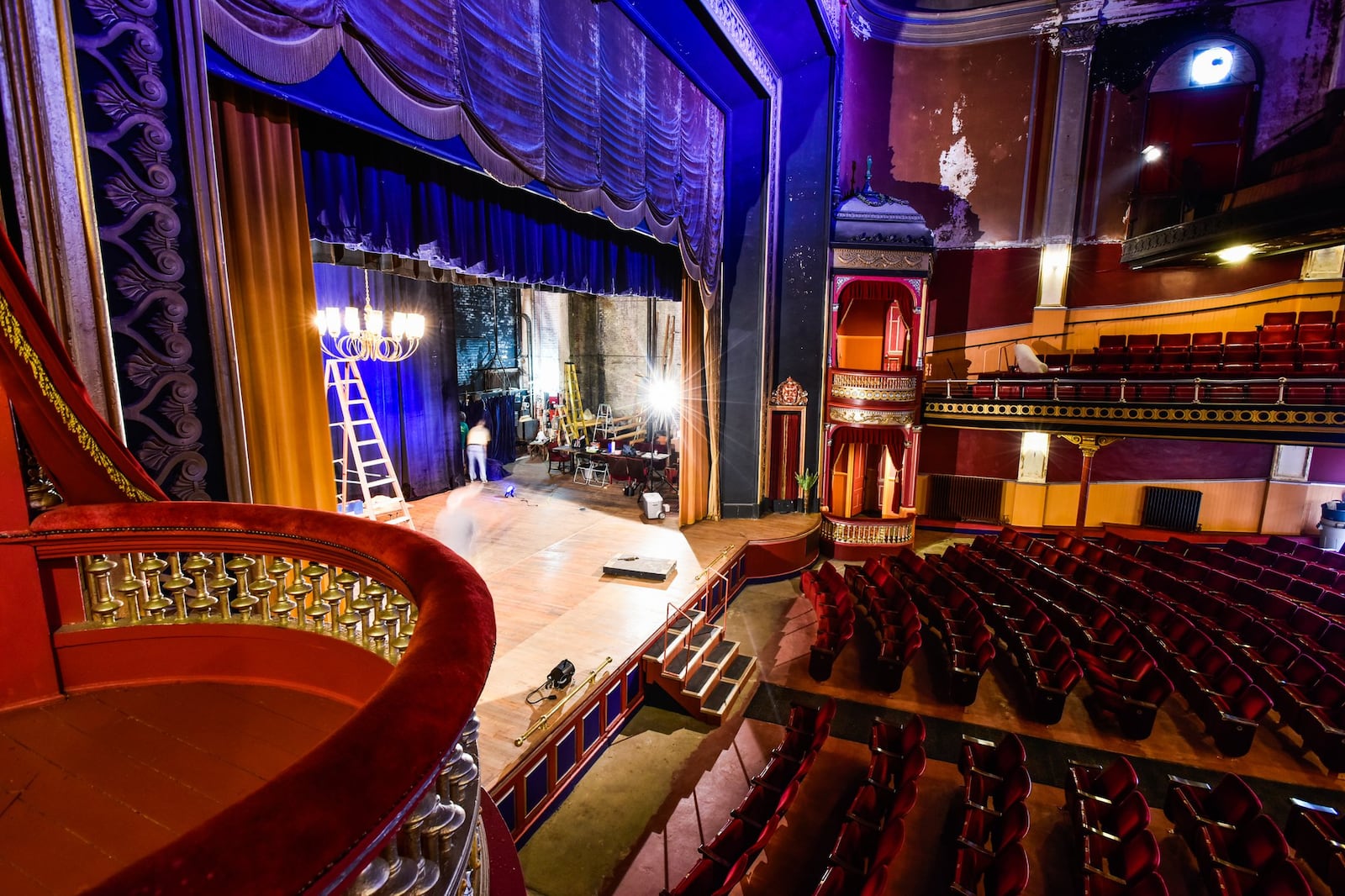 The Sorg Opera House has undergone numerous renovations. The venue will host “Celebrate the Sorg” on Sunday, Sept. 24, a fundraiser concert with a performance by the Butler Philharmonic featuring a 60-piece orchestra. 