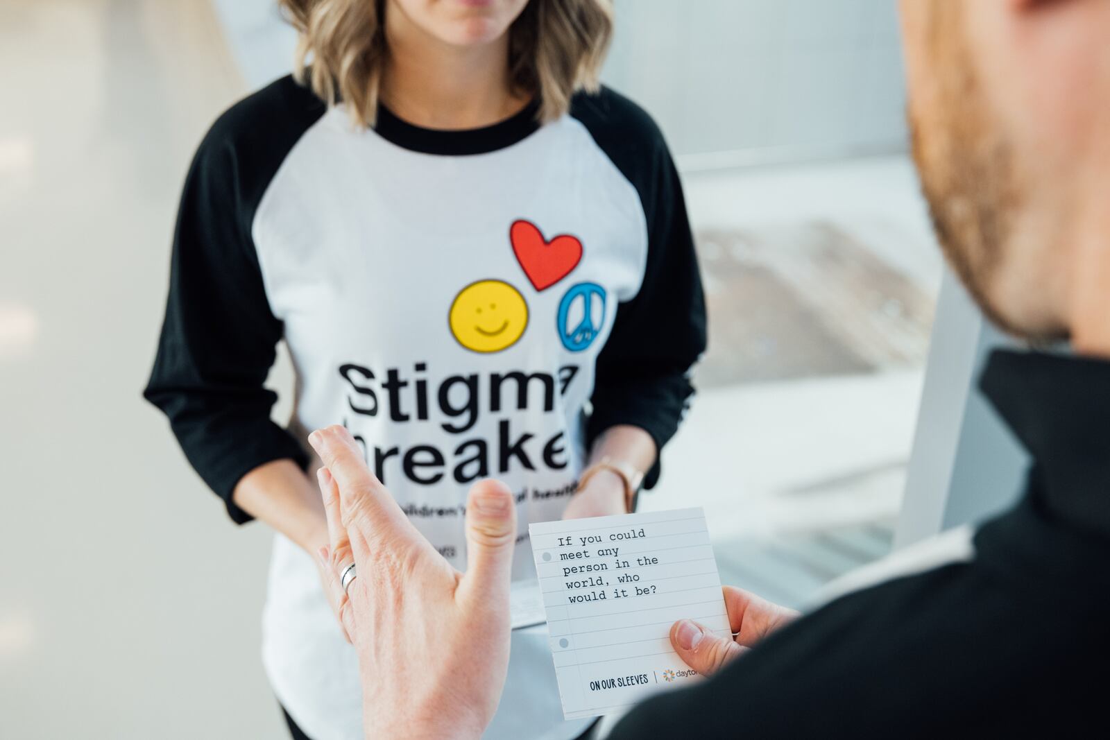 Dayton Children's Hospital's On Our Sleeves program works with parents, educators, and the local community to help reduce the stigma surrounding mental health while also connecting people to mental health resources. CONTRIBUTED