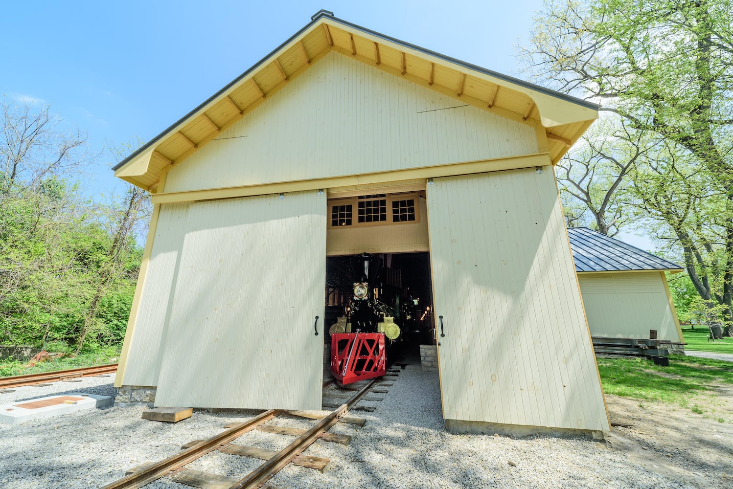 PHOTOS: A sneak peek at the new Carillon Park Railroad