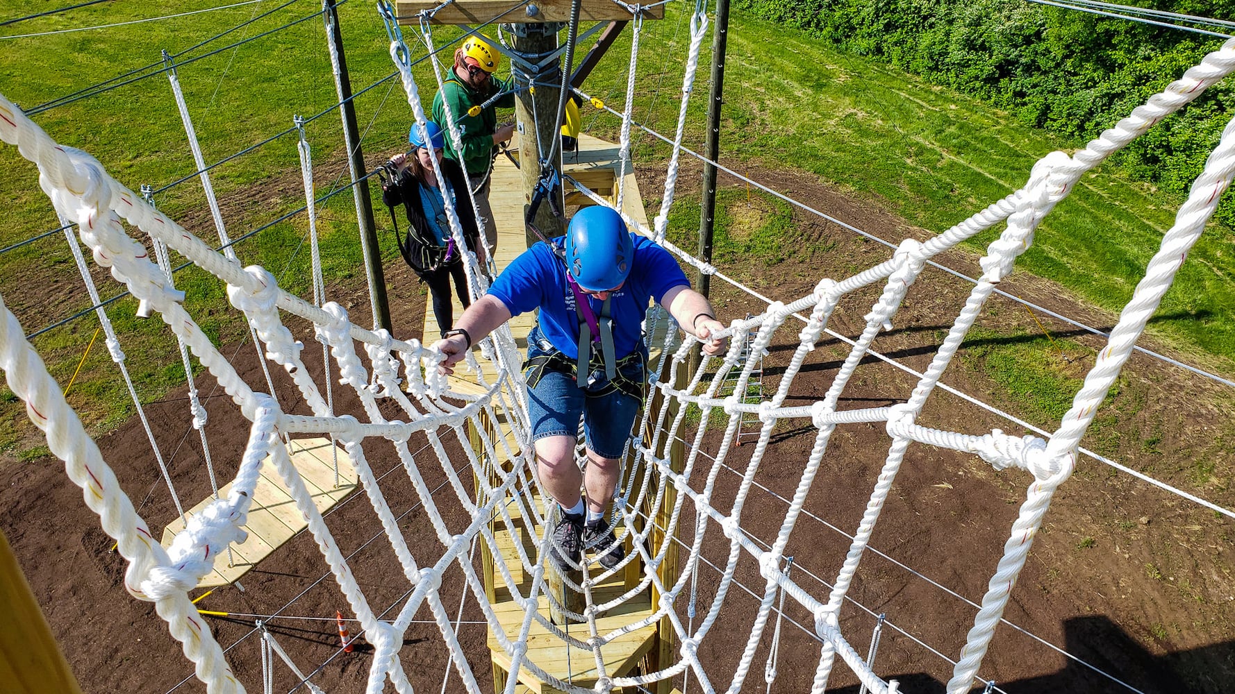 High ropes course now open at YMCA's Camp Campbell Gard in Butler County