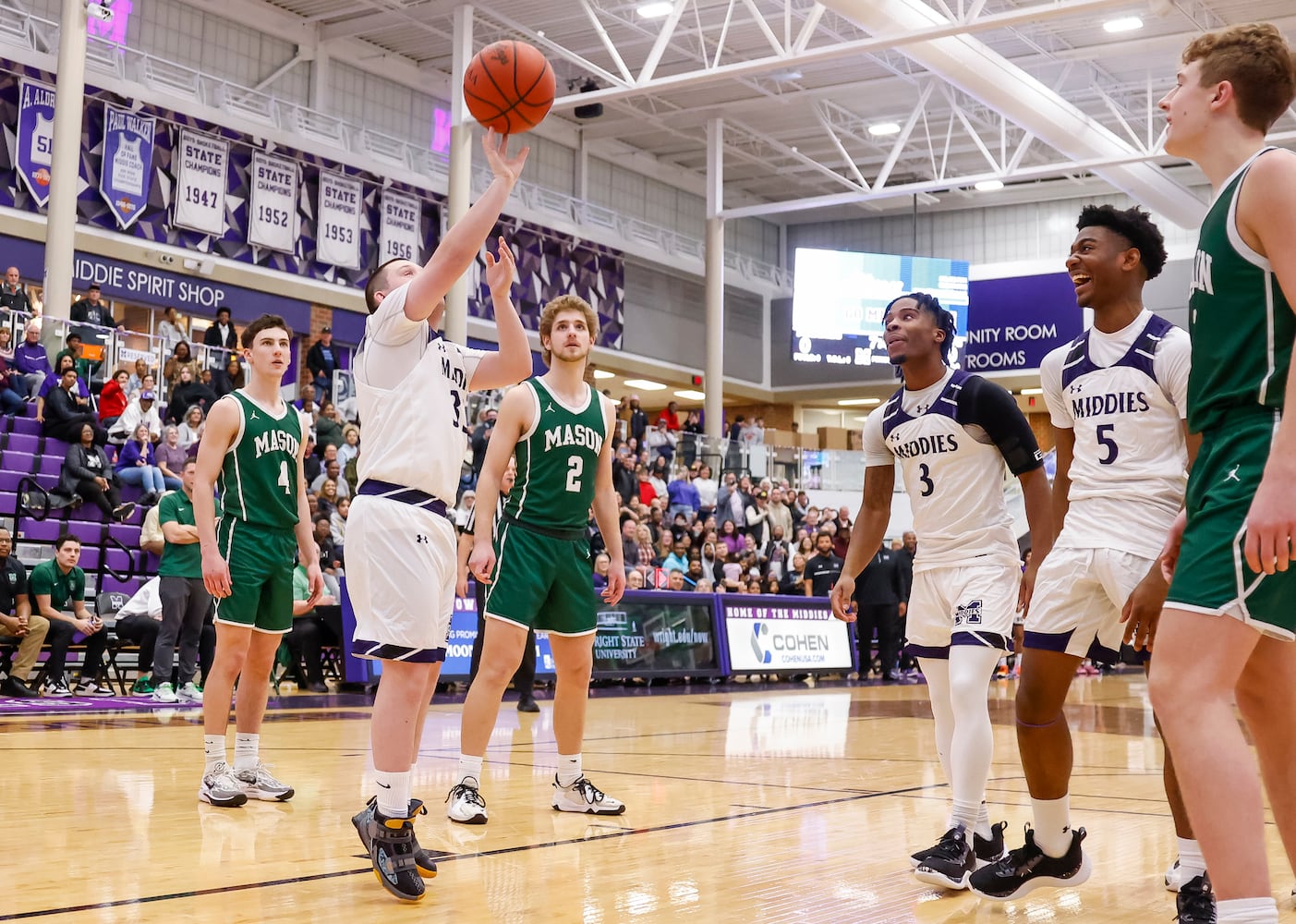 021424 Middletown vs Mason basketball