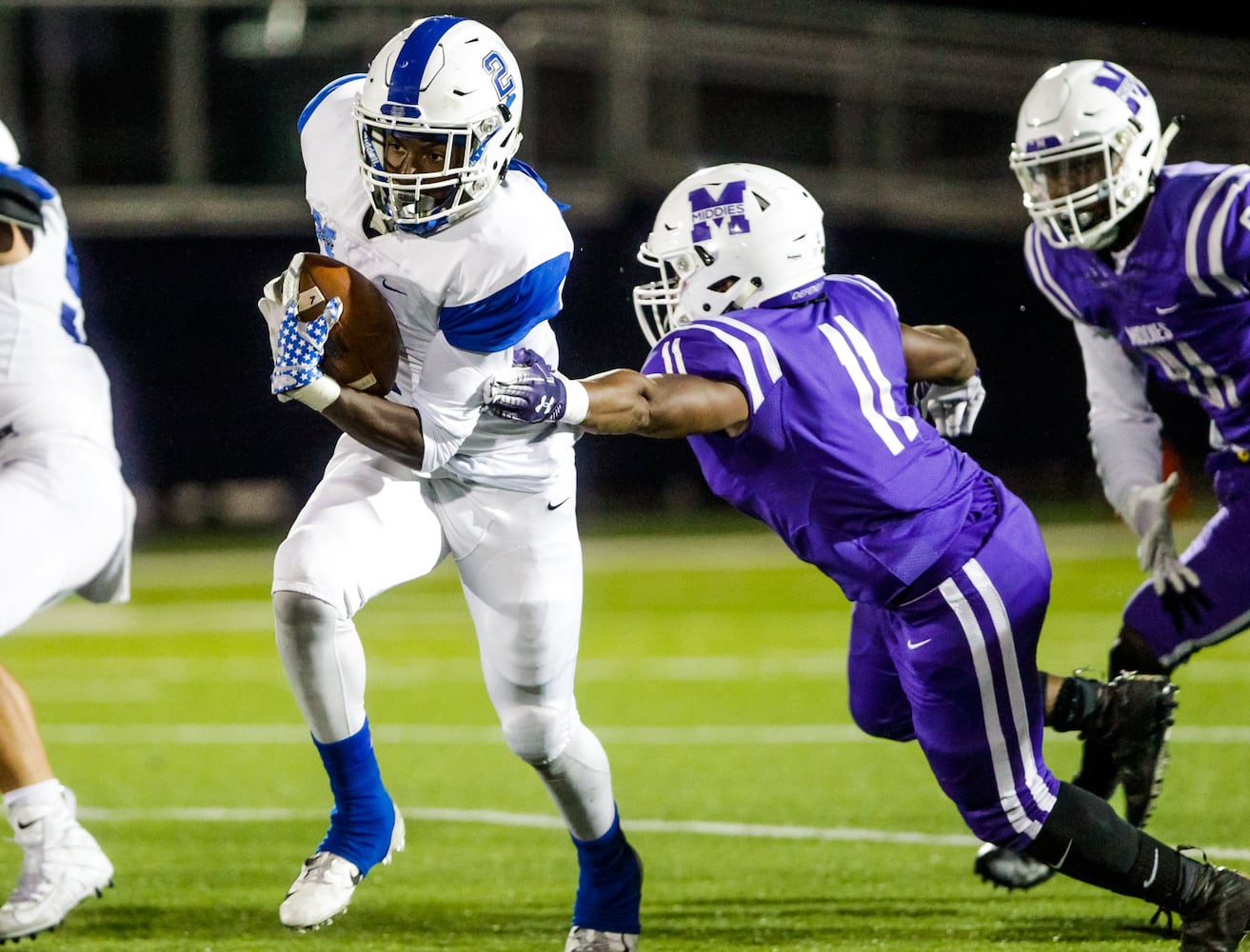 Hamilton Big Blue football beats Middletown Middies Friday, Oct. 19