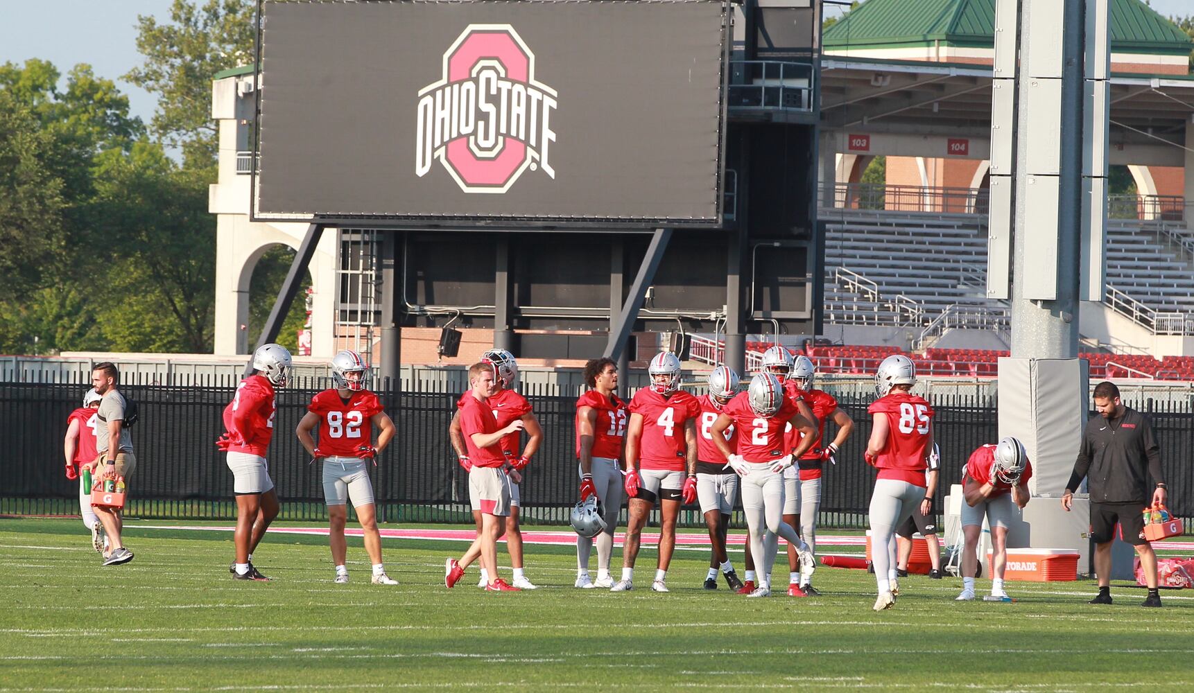 Ohio State Buckeyes football preseason camp