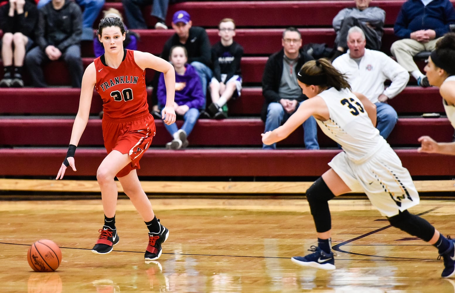 Franklin vs Monroe Girls Basketball