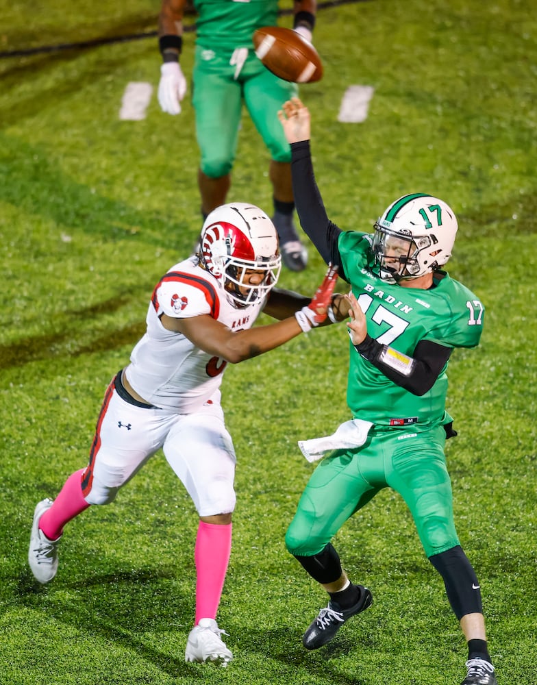 110124 Badin vs. Trotwood-Madison football