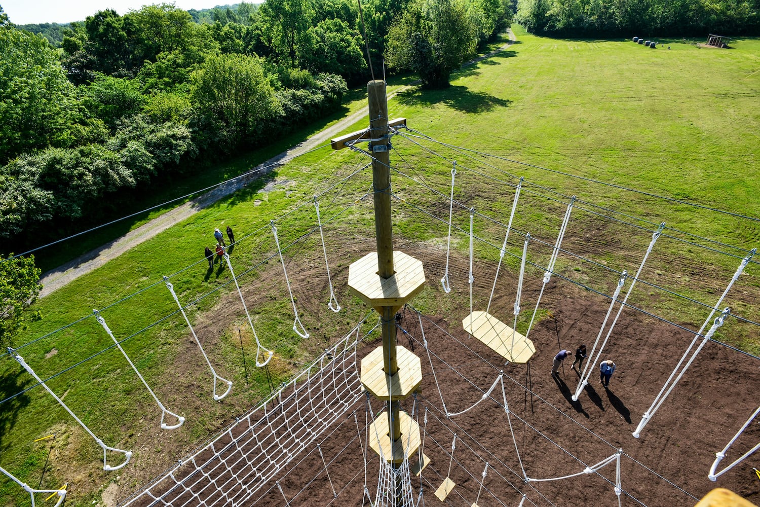 High ropes course now open at YMCA's Camp Campbell Gard in Butler County