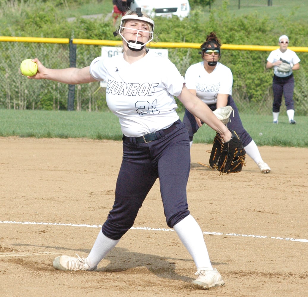 PHOTOS: Monroe Vs. Brookville High School Softball