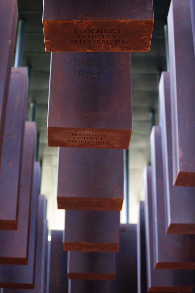 Photos: National Memorial for Peace and Justice for lynching victims opens in Alabama