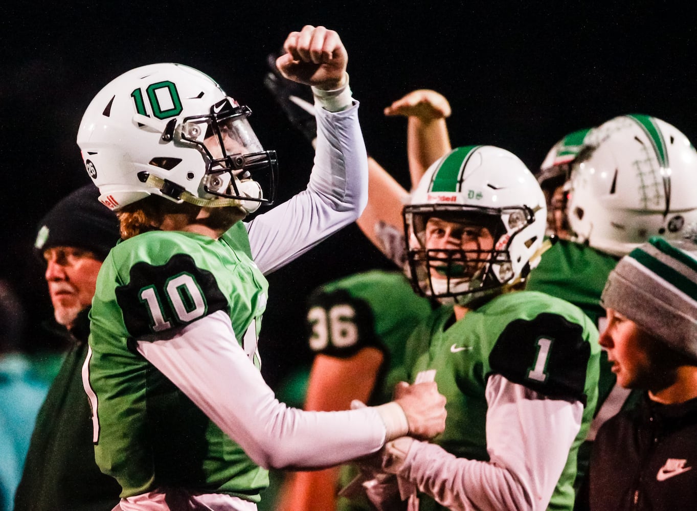 Badin beats Ross in first round of football playoffs