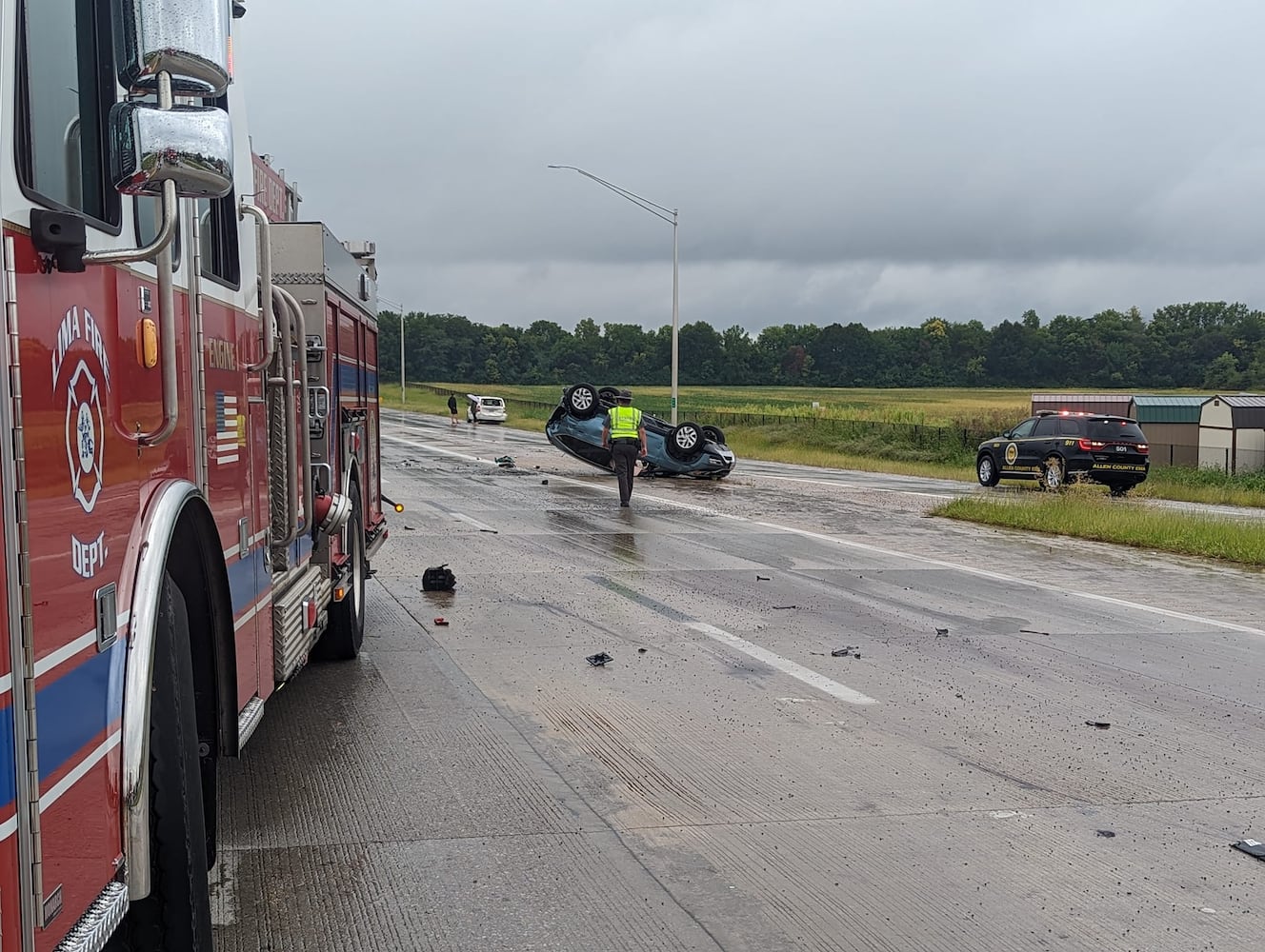 Fatal I-75 crash near Lima