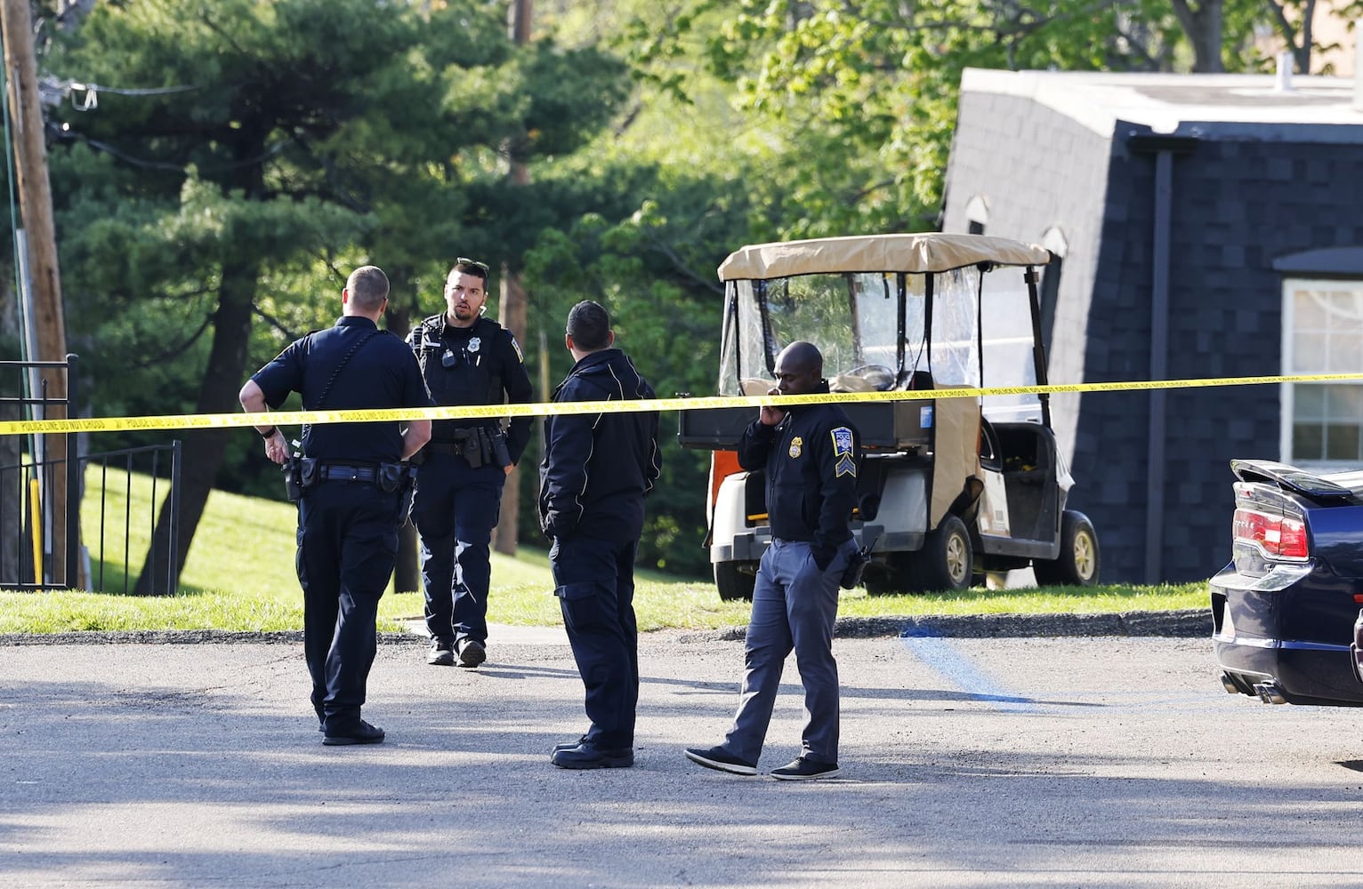 Middletown Olde Towne Apartment standoff officer-involved shooting