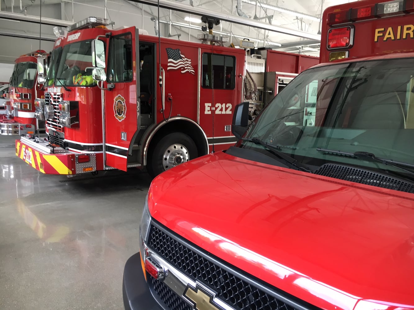 PHOTOS: City council and officials tour Middletown fire stations