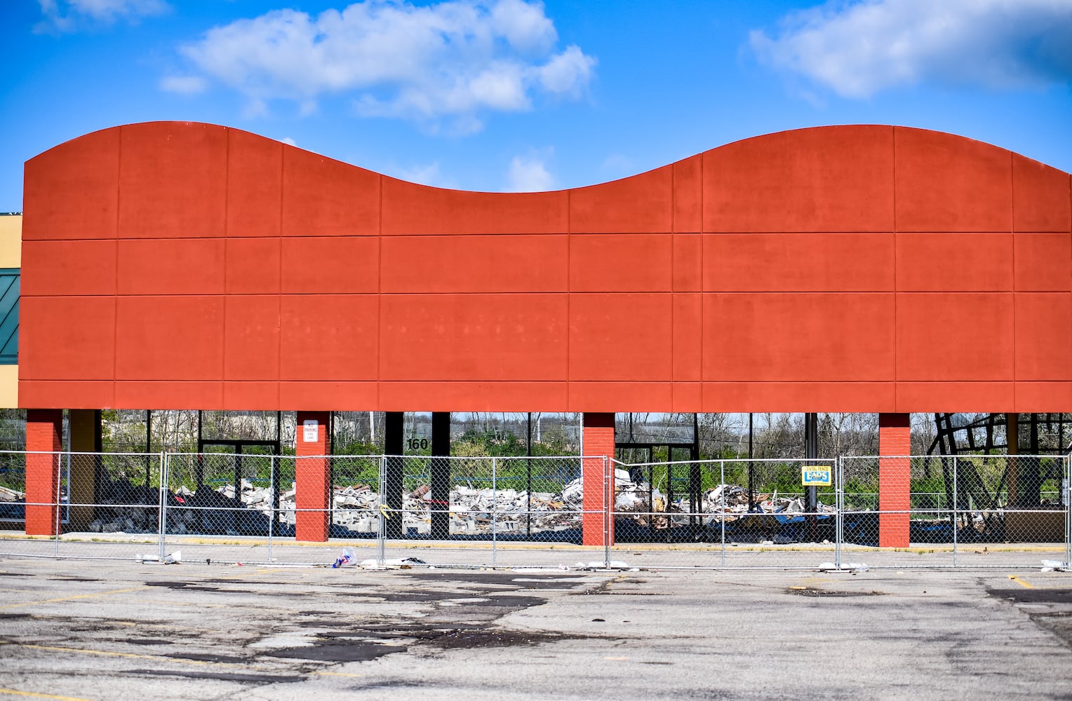 Demolition and construction underway at Hamilton West Shopping Center