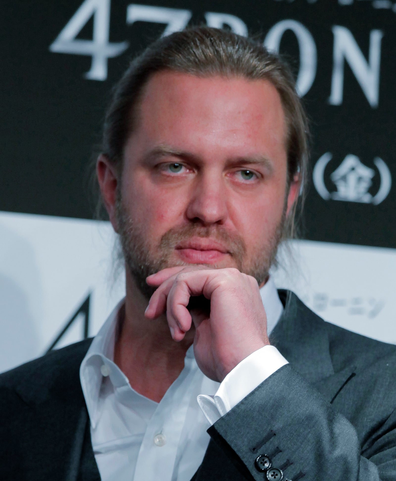 Director Carl Rinsch poses for photographers during a news conference to promote his 3-D film "47 RONIN" in Tokyo, Japan, Nov. 18, 2013. (AP Photo/Shuji Kajiyama, file)