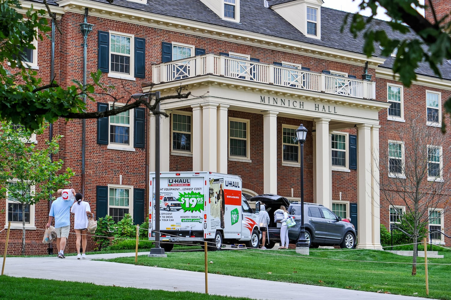 Move-In day at Miami University in Oxford