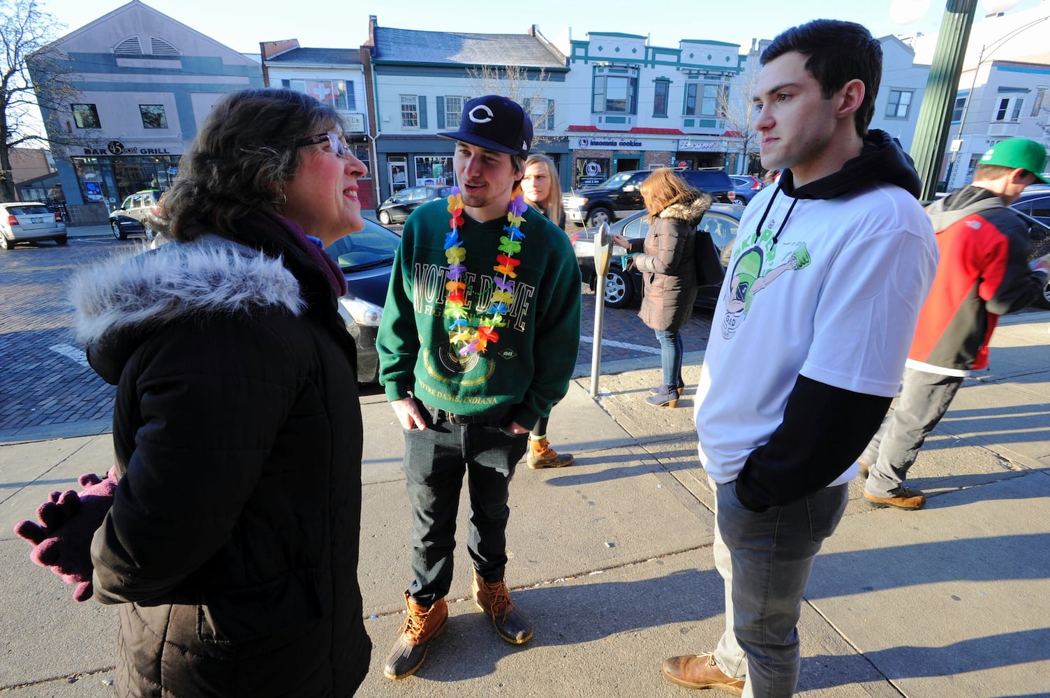 Green Beer Day in Oxford through the years