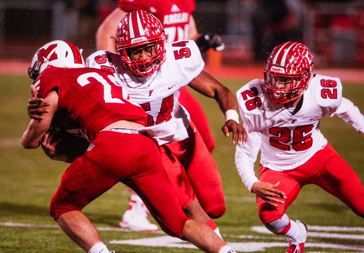 Fairfield vs Milford playoff football