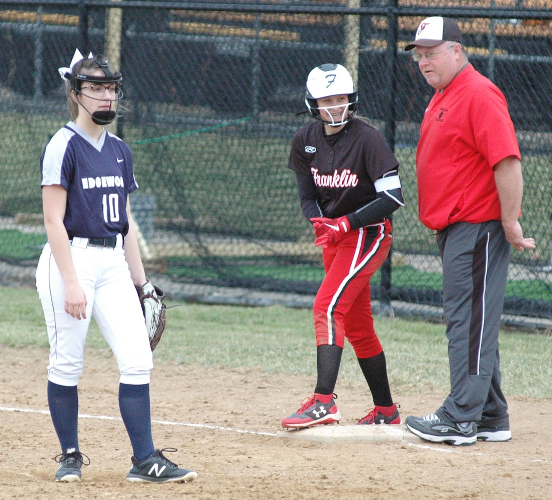 PHOTOS: Edgewood Vs. Franklin High School Softball