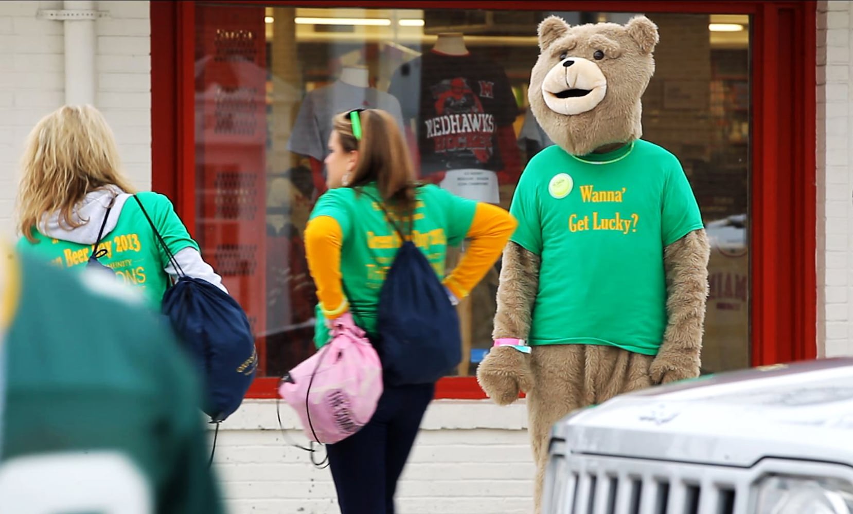 Green Beer Day in Oxford through the years