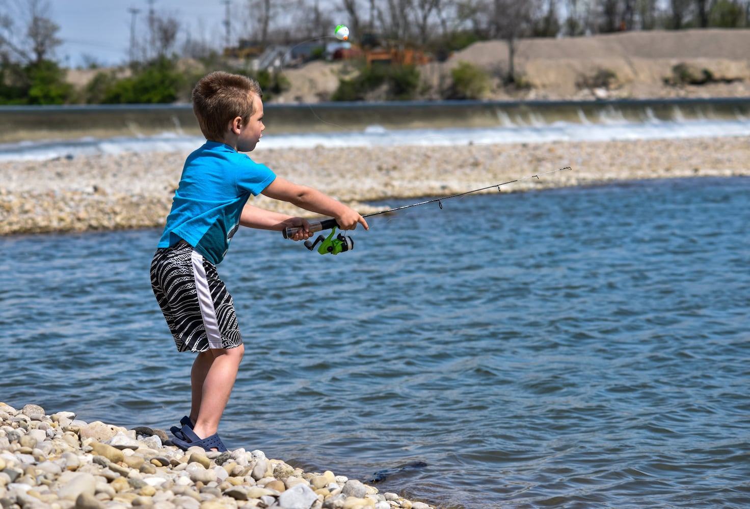 People enjoy the Spring weather in Hamilton