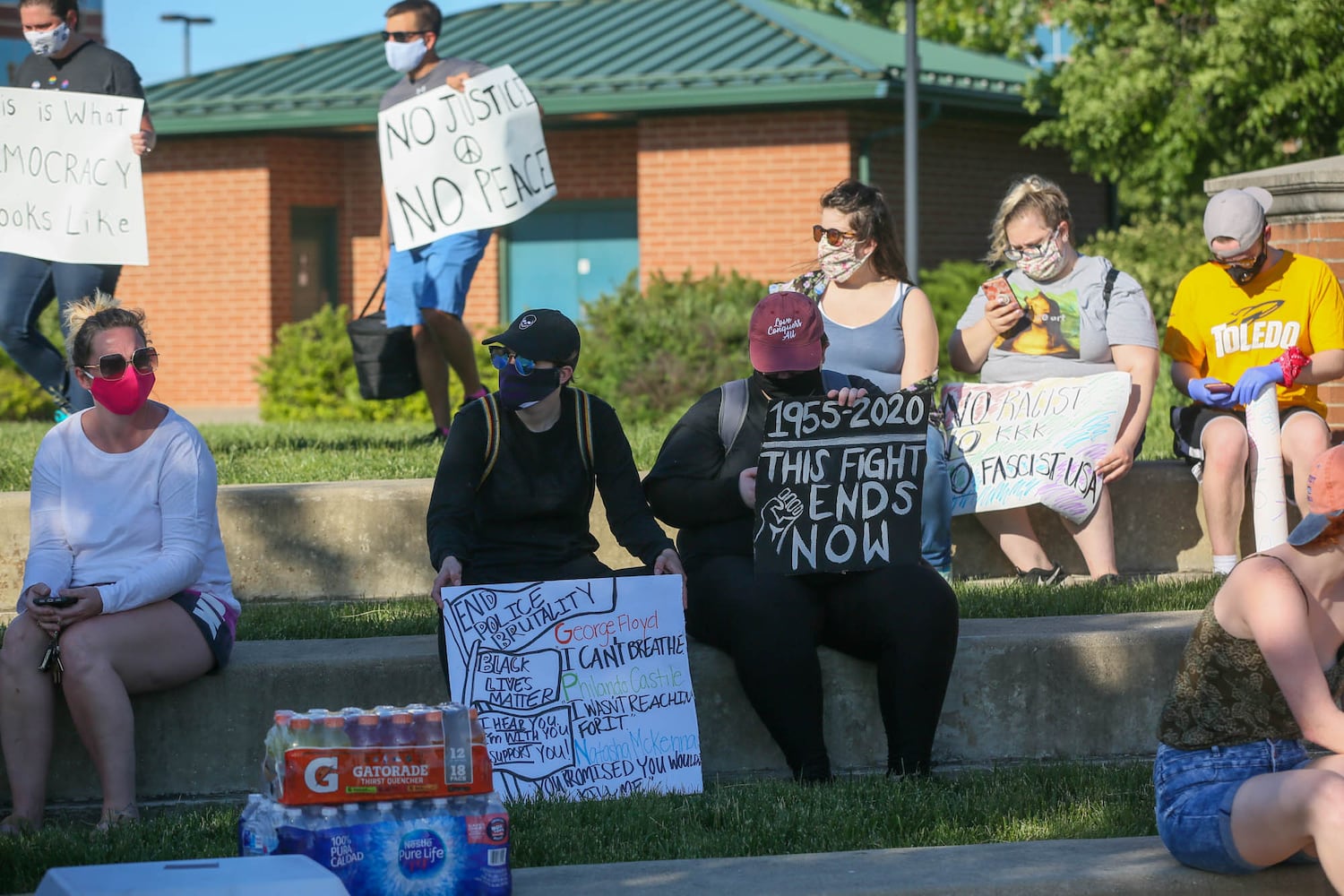 PHOTOS Crowd gathers at West Chester protest