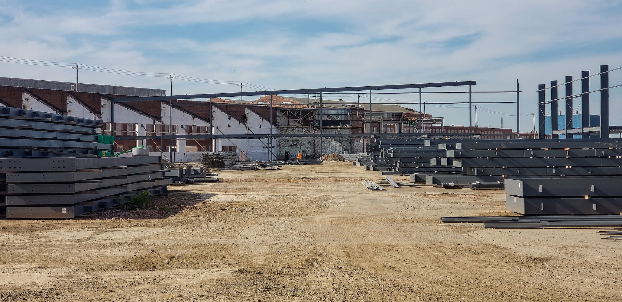 Tour of Spooky Nook Sports Champion Mill construction